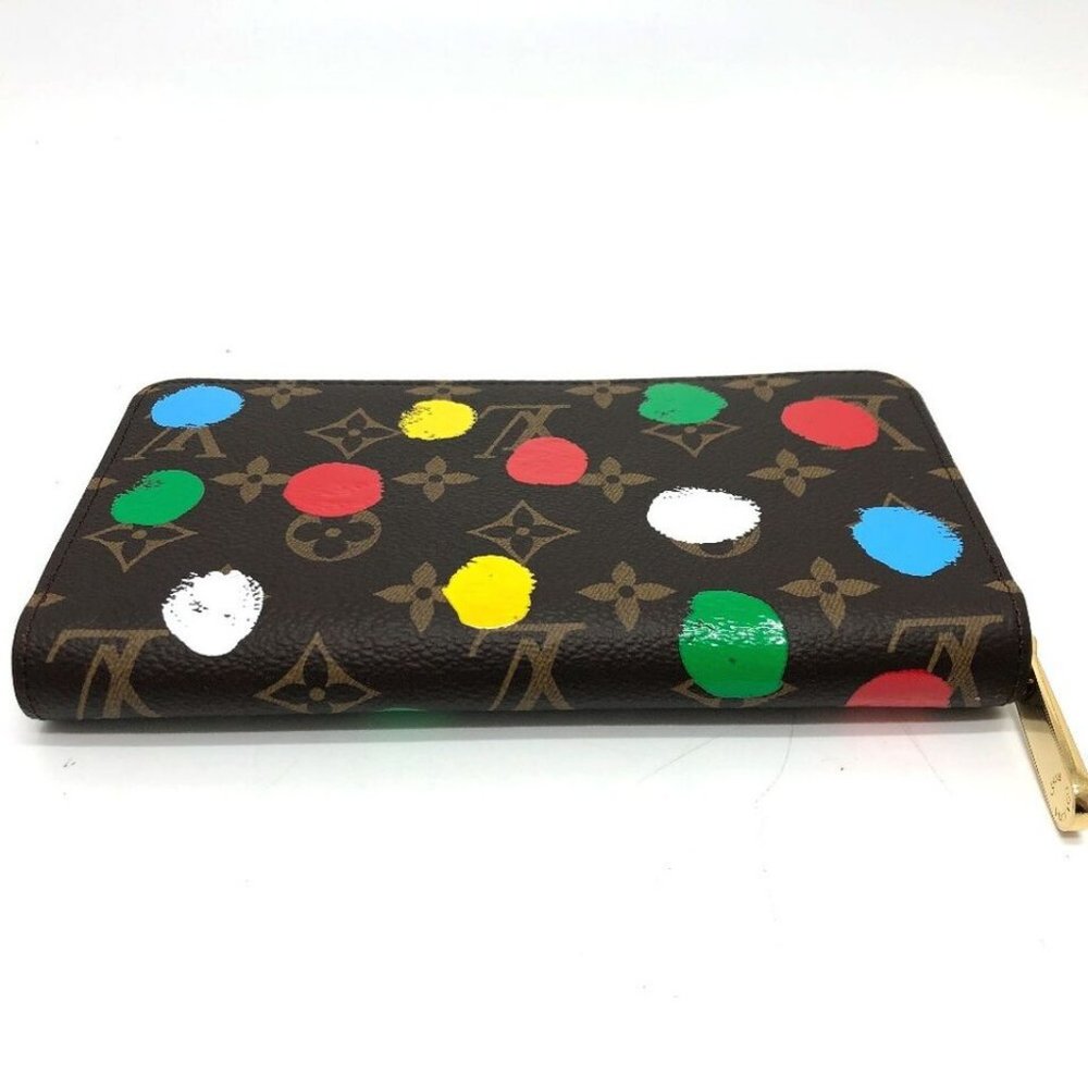 LOUIS VUITTON Monogram Zippy Wallet Yayoi Kusama Long Wallet - Picture 15 of 16